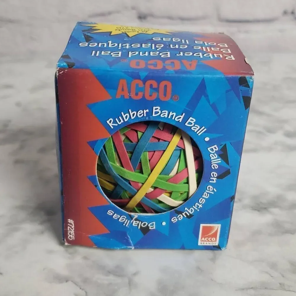 ACCO‎ Rubber Band Ball